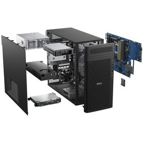 Resim Dell Ws Pro Max T2 Fct2250 10 Ultra 9 285 2x32gb 1tb Ssd 16gb Nvıdıa Rtx 2000 Ada 1500w W11p 3 Yıl Yerinde Garanti 