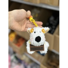 Resim OIMG Yeni 1 Adet Karikatür Çanta Çekicilik Anahtarlık Sevimli Iyi Şanslar Hediye Peluş Oyuncaklar Bebekler (Yurt Dışından) 