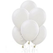 Resim Balonevi Balon 12" Baskı Balonu Beyaz 100 Lü 