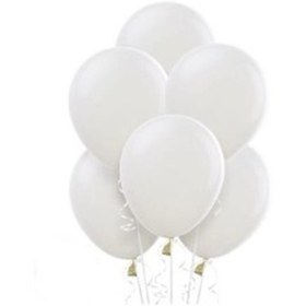 Resim Balonevi Balon 12" Baskı Balonu Beyaz 100 Lü 