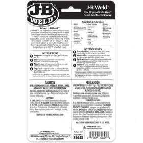 Resim JB Weld Adhesive Weld - Çiftli Epoksi Yapıştırıcı ve Tamir Macunu Metal Dolgulu 