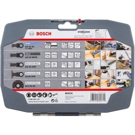 Resim Bosch Starlock Raspa Bıçak Seti 5 Parça (2608664131) 