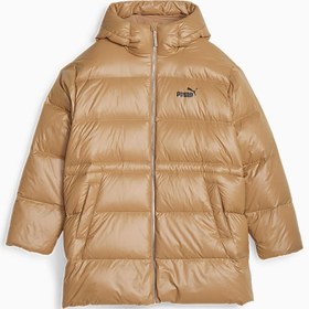 Resim Kadın Style Kapüşonlu Kuş/Kaz Tüyü Mont 