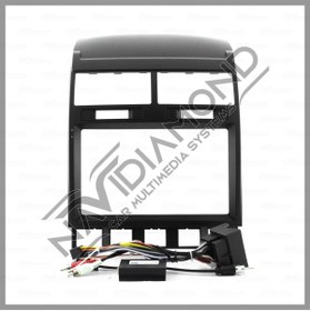 Resim NAVİDİAMOND NAVIDIAMOND VOLKSWAGEN TOUAREG 2003-2009 ANDROID TEYP ÇERÇEVE (9 INCH) - SOKET - CANBUS 