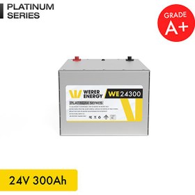 Resim WERER ENERGY 24V 300Ah LiFePO4 Platinum Series Bluetooth'lu Lityum Demir Fosfat Akü 
