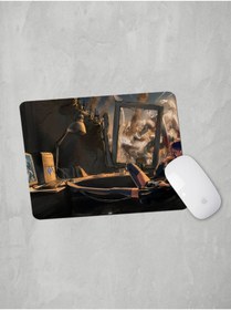 Resim Panorama Ajans Gamer Girl Oyuncu Kız Mouse Pad 