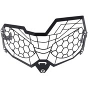 Resim Synodicmonth Honda Crf250l Crf250 Crf 250 L 250l Rally 2017-2019 İçin Motosiklet Far Koruyucu Izgara Kapakları 