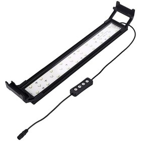 Resim Yaozixa Su Tankı Led Işıkı Eu Şarj - 3 Işık Modu, Parlaklık Ayarı Ve Zamanlayıcı, Alüminyum Kasa, Sabitleme Klipli, Aquarıum Ve Sürüngen Tankları İçin Diğer 