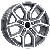 Resim R1 Wheels 15 inç 4*100 ET35 Füme Jant Takımı (J-1231) 