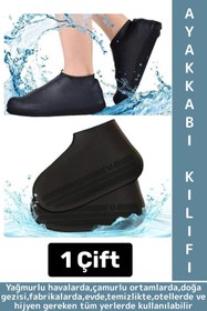 Resim Wintoup Dayanıklı Esnek Yağmur Kir Çamur Kamp Piknik Outdoor Çanta Boy Pratik Su Geçirmez Ayakkabı Kılıfı 