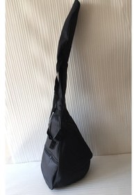 Resim Uzun Sap Bağlama Kılıfı - Tekneden Fermuar Yarım Fermuar 