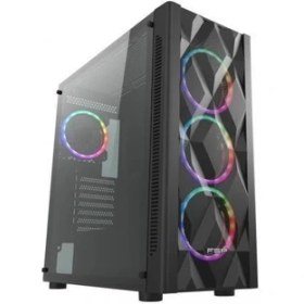 Resim Fsp 650W 80 Bronze CMT595AL Gaming E-Atx Pc Kasası 