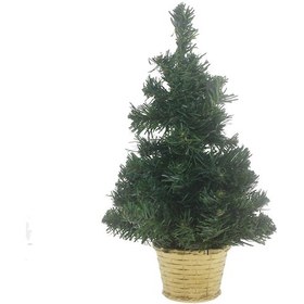 Resim Yapay Çam Ağacı Saksılı 40cm 