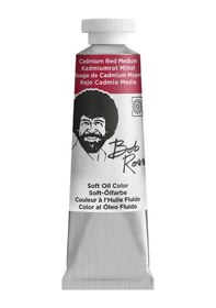 Resim Bob Ross Yağlı Boya Çiçek Serisi 37 ML-6705 Cadmium Red Medium 