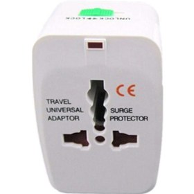 Resim Hepsi Bir Arada Evrensel Uluslararası Fiş Adaptörü Dünya Seyahat Ac Güç Şarj Adaptörü Au Abd İngiltere Ab Dönüştürücü Fiş 