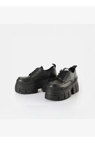 Resim Buffalo Kadın Oxford ( Klasik) 1622349 GOSPHER LACE UP CS - VEGAN NAPPA - Black 