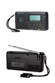 Resim retekess V115 Şarjlı Taşınabilir Radyo | FM-AM-SW Kısa Dalga | USB MP3 Çalar | Ses Kayıt | Dijital Ekranlı 