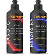 Resim Netfer 2'li Kalın Pasta Cila Set - 2x500 mL 