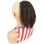 Resim Cbtx Ls868 İpli Sabit Mısır Perma Kıvırcık Peruk Kabarık Kısa At Kuyruğu Peruk, Renk: 4 