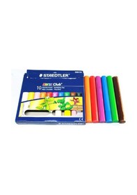 Resim Staedtler 10 Renk Plastilin Oyun Hamuru 