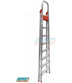 Resim ALMERA 7+1 TEK ÇIKIŞLI ALUMİNYUM MERDİVEN 