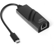 Resim Dark Usb 3.1 Type C-10/100/1000 Gigabit Ethernet Dönüştürücü 