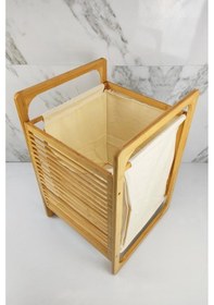 Resim Digithome Bambu Kirli Çamaşır Sepeti B9017 Diğer 