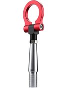 Resim Novahub Mitsubishi Lancer Ex, Nissan 370z, Gtr R35, Juke, Infiniti G37 İçin Çift Yönlü Çekme Kancası - Cnc Alüminyum, Kolay Montaj, Siyah/kırmızı 