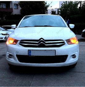 Resim Fardoktoru Cıtroen C-Elysee Turuncu Gündüz Farı Ampulü Flösher T20 W21 5W 