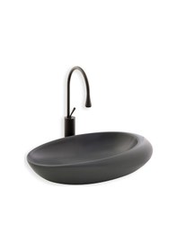 Resim Eva Banyo Lena E-7027 Tezgah Üstü Porselen Lavabo 