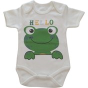 Resim Style Baby Amazing Hoşgeldin Bebek, Yenidoğan Unisex Bebek Baskılı Badi 