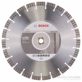 Resim Bosch - Best Serisi Beton İçin Elmas Kesme Diski - 350 X 20,00+25,40 X 3,2 X 15 Mm 