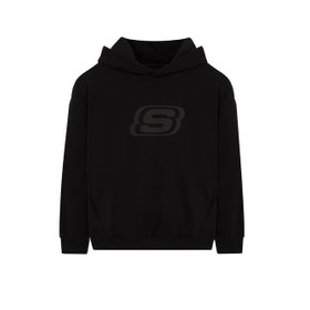 Resim Skechers B Lw Fleece Hoodie Sweatshirt Erkek Çocuk Siyah Sweatshirt 