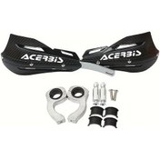 Resim Tianchishop Siyah 22mm 28mm Macera Hazır Motosiklet El Koruyucuları Kolay Kurulum Dayanıklı Pvc Alüminyum Koruma 