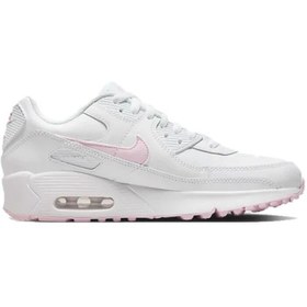 Resim Nike Air Max 90 LTR (GS) Kadın Ayakkabı Beyaz Pembe 