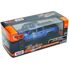 Resim Vardem Oyuncak Koleksiyonerler Için 2021 Model Jeep Gladiatör Overland (1:27) Ölçek 1:24 Seri 