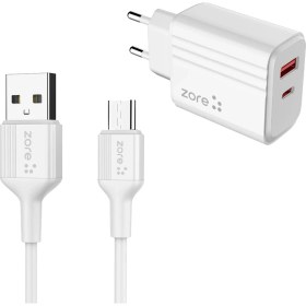 Resim Zore Play Serisi Pl3 Type-C 2in1 Seyahat Şarj Aleti 20W 