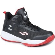 Resim Jump 27986 Siyah Renk Erkek Basketbol Ayakkabısı Siyah Beyaz Siyah Beyaz 