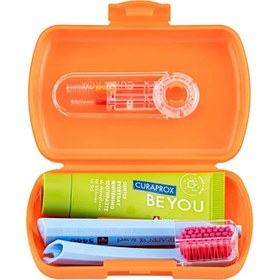 Resim Curaprox Travel Set - Turuncu 