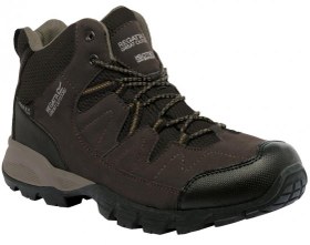 Resim Regatta Holcombe Trekking Erkek Mid Bot-KAHVERENGİ 