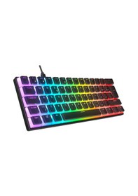 Resim Everest Brıar Siyah Q Red Switch Rgb Type-c Mekanik Gaming Oyuncu Klavyesi 