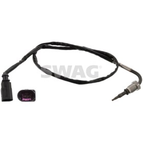 Resim Swag-30100838 Egzoz Sicaklik Sensörü Siyah Golf Vii Passat A3 Sk 515234304 