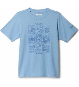 Resim Columbia Valley Creek Graphic Çocuk Kısa Kollu T-Shirt 