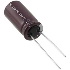 Resim 330uf 50v Elektrolitik Kondansatör 10x17 Mm 105c 10 Adet Pcs 