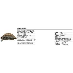 Resim Diot Tablası Ym Mıtsubıshı L200-300 98- Plastikli 