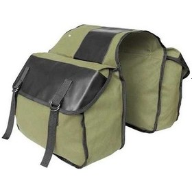 Resim Ganzhoushop Yurt Yeşil Tuval Sırt Seyahat Ordu Dışından Depolama Dağ Çantası Çantası Bisikleti Bisiklet Açık A Kl A 