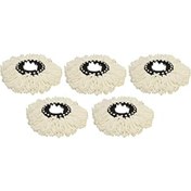 Resim HERŞEYBURDAMODA Cyclomop Yedek Mikrofiber Paspas Başlıkları - 5'Li Paket 