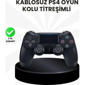 Resim Teknodayım Şarjlı Kablosuz Ps4 Oyun Kolu Titreşimli Hassas Kontrol 