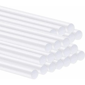 Resim Nzb 10 Adet Kalın Mum Silikon 11.2 mm Çubuk Sıcak Silikon Hobi Süs Hediyelik Eşya Maket Yapıştırma 