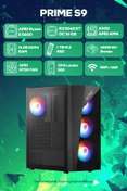 Resim Game Garaj Prime S9 AMD Ryzen 5 5600 16GB RAM 1TB SSD RX9060XT 16GB FreeDOS Oyuncu Tavsiye Sistem 